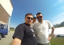 Farbanje terena i prvi trenig na svježoj boji