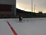 Farbanje terena i prvi trenig na svježoj boji