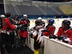 Srake seniori vs. Tapiri u Domu Sportova u Zagrebu
