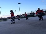 Prvi trening u Samoboru na rolama